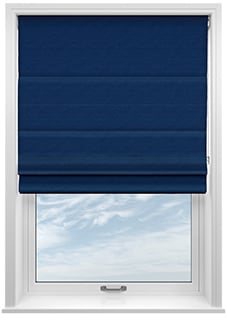 Cortona, Deep Sapphire - Roman Blind